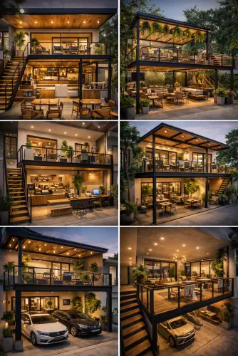 Mezannine Cafe Modern di Pebayuran