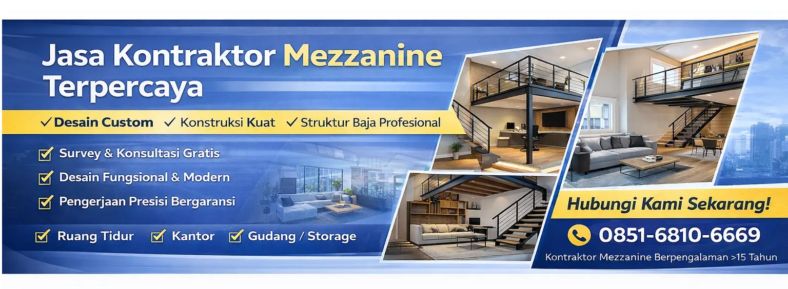 Jasa Pembuatan Mezzanine pebayuran Bergaransi